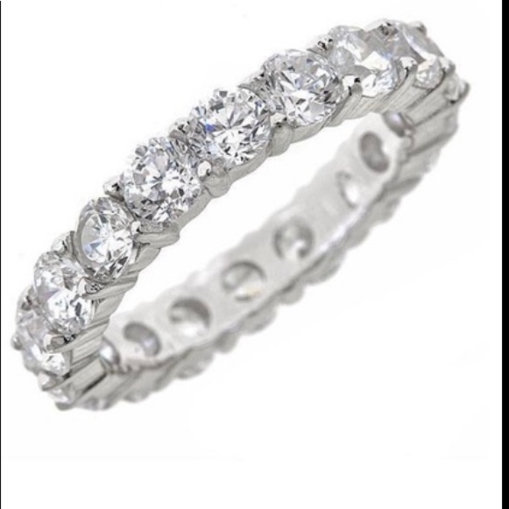 Sterling Forever Sterling Silver Eternity Ring